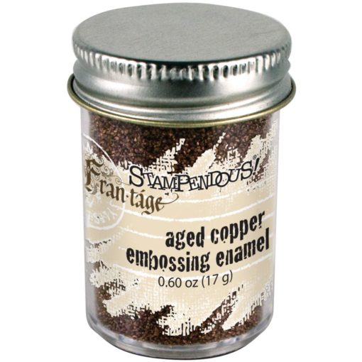 Stampendous Frantage Aged copper embossing enamel