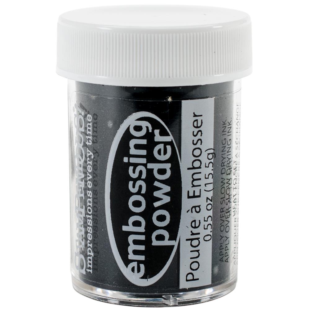 Stampendous Embossing Powder - Black Opaque - .55oz