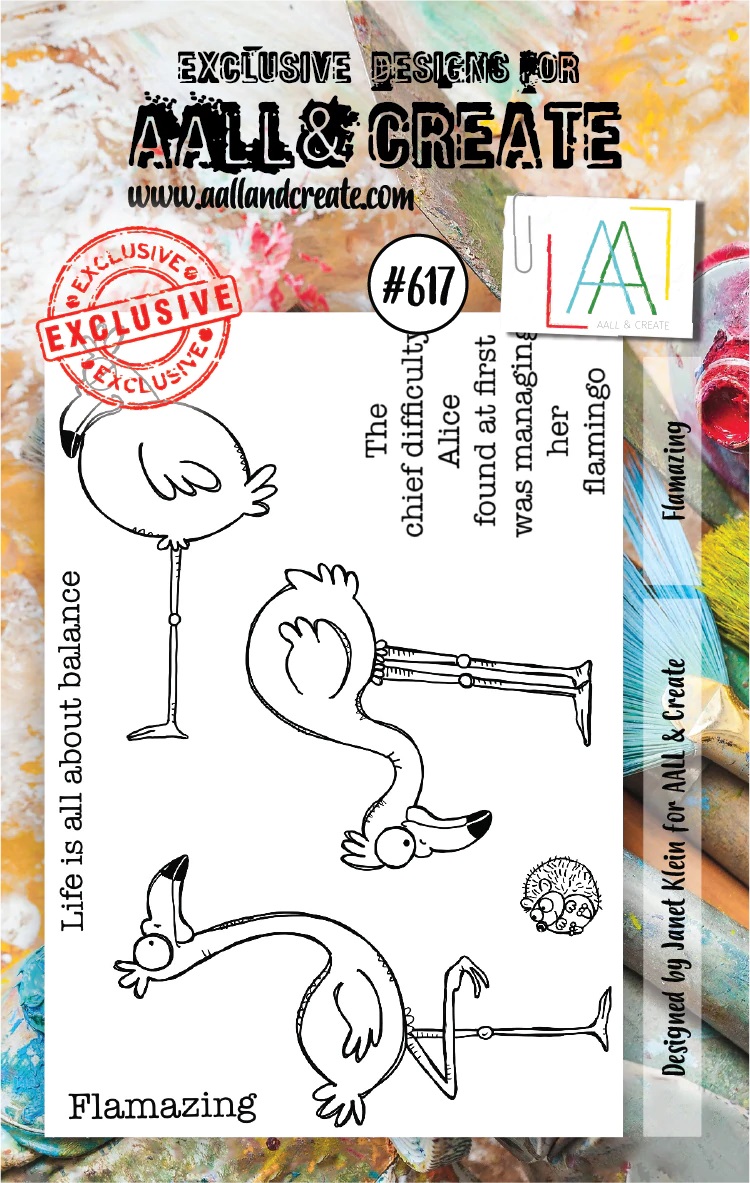 AAll&Create - A7 STAMP - Flamazing - #617