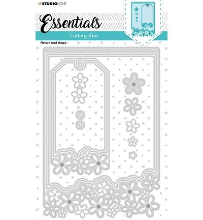 Studiolight - Dies - Essentials - CD181 - Flower Cardshape