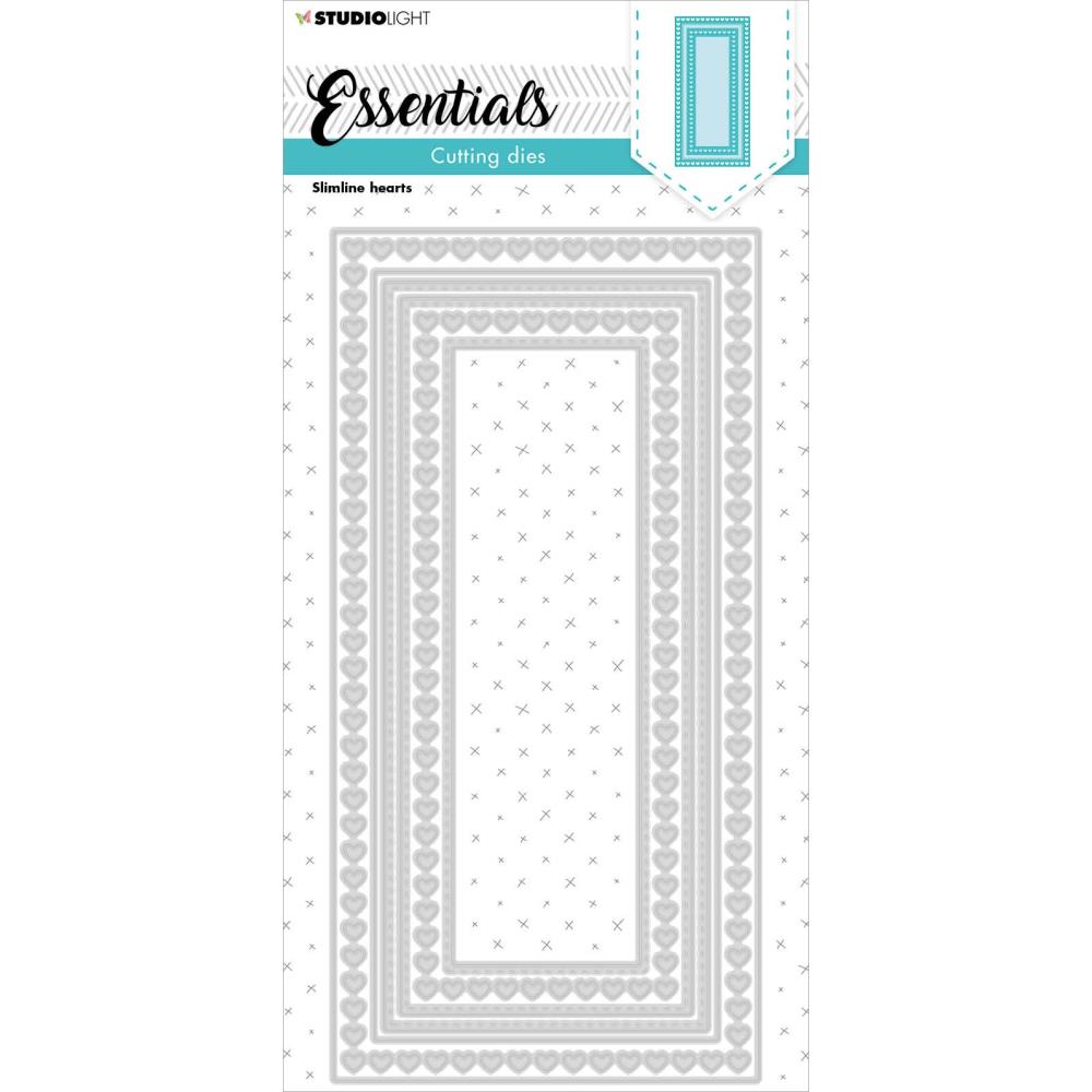 Studiolight - Dies - Essentials - Slimline Hearts