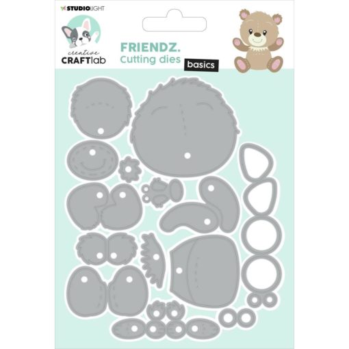 Studiolight - Dies - Friendz cutting Dies - Bear Ted