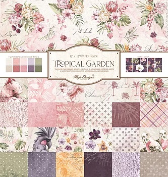 Maja Design - Tropical Garden - Collection Pack - Hele seien - 12 x 12"