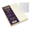 Craft UK Premium Collection A4 White Hammered Paper