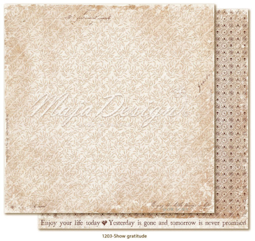 Maja Design - Bohemian Harmony - show gratitude- 12 x 12"