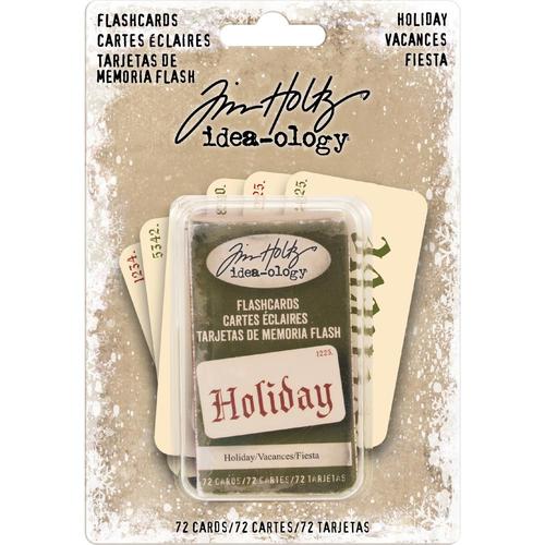 Idea-Ology Double-Sided Flashcards - Holiday Red & Green -