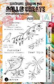 Aall&Create - A5 - #688-  Sparrow