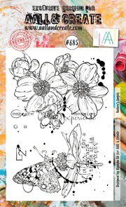 AAll&create - A6 STAMPS  - #685 Nature`s Angels