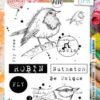 AAll&create - A6 STAMPS  - #690 -  Robin & Nuthatch