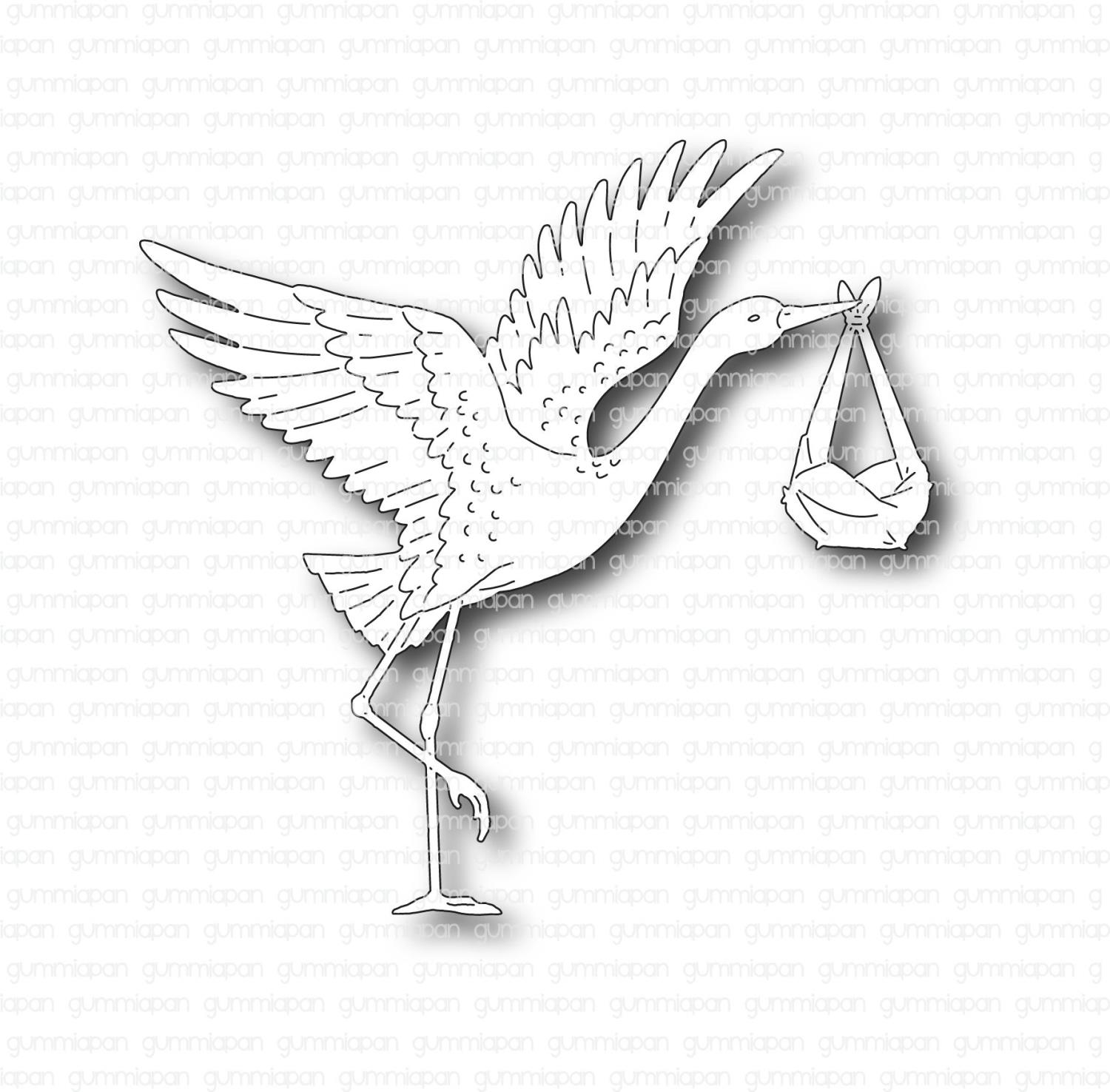 Gummiapan - Stork - Dies