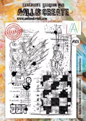 AAll&Create - #108 - A4 - Checkered queen