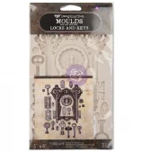 Prima - Finnabair Decor Mould - Lock and Keys
