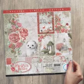 CIAO BELLA - Frozen Roses - PAPER PACK 12 X 12"
