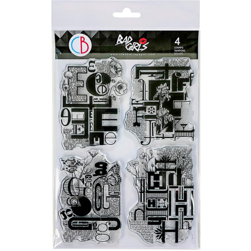 Ciao Bella - DESIGN LETTERS - EFGH- CLEAR STAMP