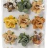 Prima Marketing Mulberry Paper Flowers - Beautiful Sunset/Diamond