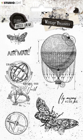 Studiolight - Vintage Treasures Clear Stamps Classique (SL-VT-STAMP249