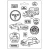 Stamperia - Soft Mould - A4 - Desire Vintage Cars