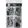 Ciao Bella - DESIGN LETTERS ABCD- CLEAR STAMP