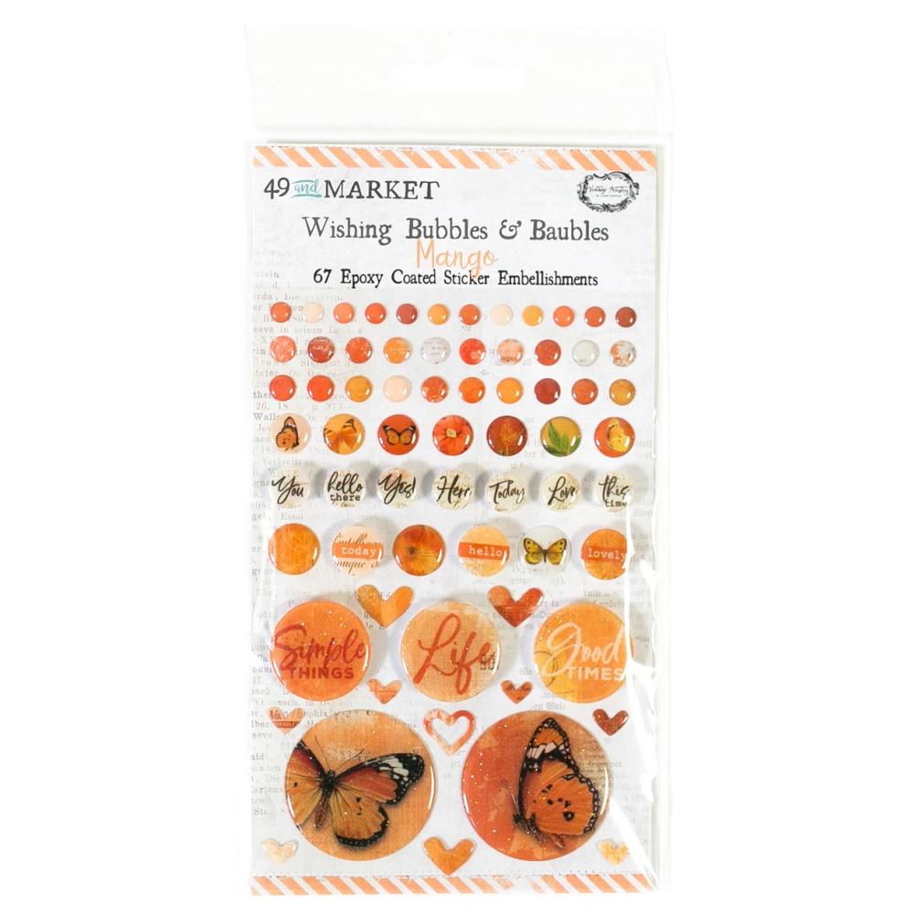 49 Market - Vintage Artistry - Mango - Wishing Bubbles & Baubles