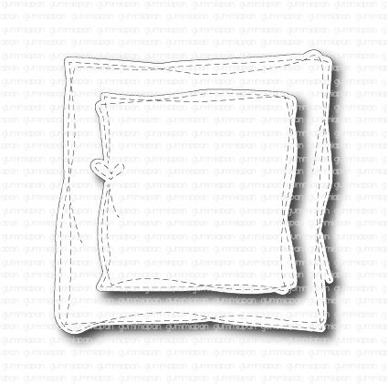 Gummiapan - Stitched Squares - Dies