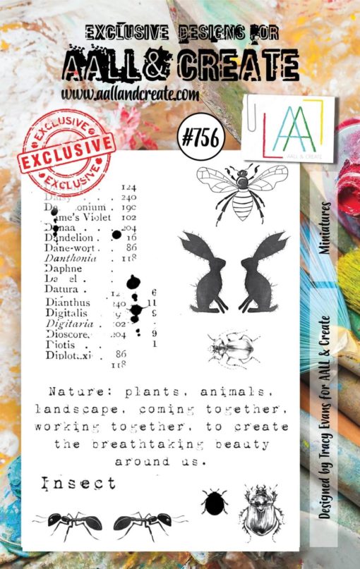 AAll&Create - Miniatures - #756- A7 STAMP -