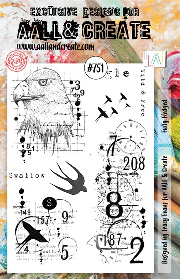 Aall&Create - A5 stempel - Fully Fledged - #751