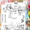 Aall&Create - A5 stempel - Delight In Flora - #753