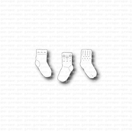 Gummiapan - Strikka sokker- Dies