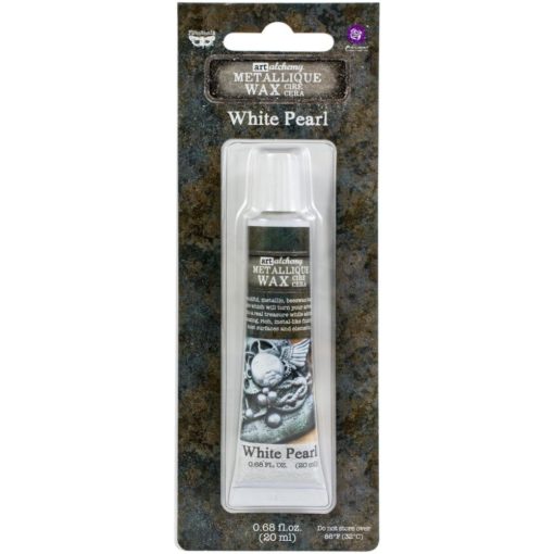 Prima - Finnabair Art Alchemy Metallique Wax - white pearl