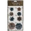 Finnabair Mechanicals Metal Embellishments - Desert Flowers