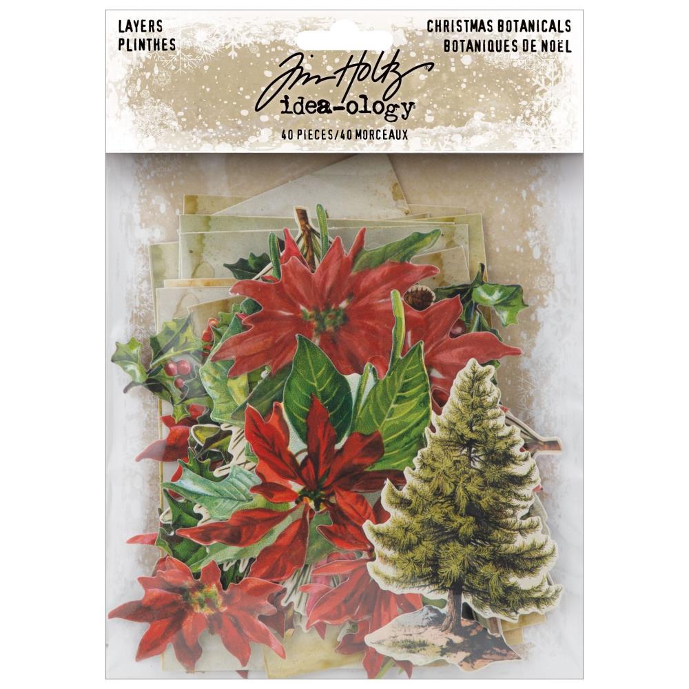Finnabair - Idea-Ology Layers - Christmas Botanicals
