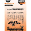 Studiolight  - Winter Music Grunge Stamps