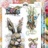 Aall&Create - A5 stempel - Home Grown Hare  #796