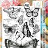 AAll&create - A6 STAMPS - #799 - Fluttering Friends