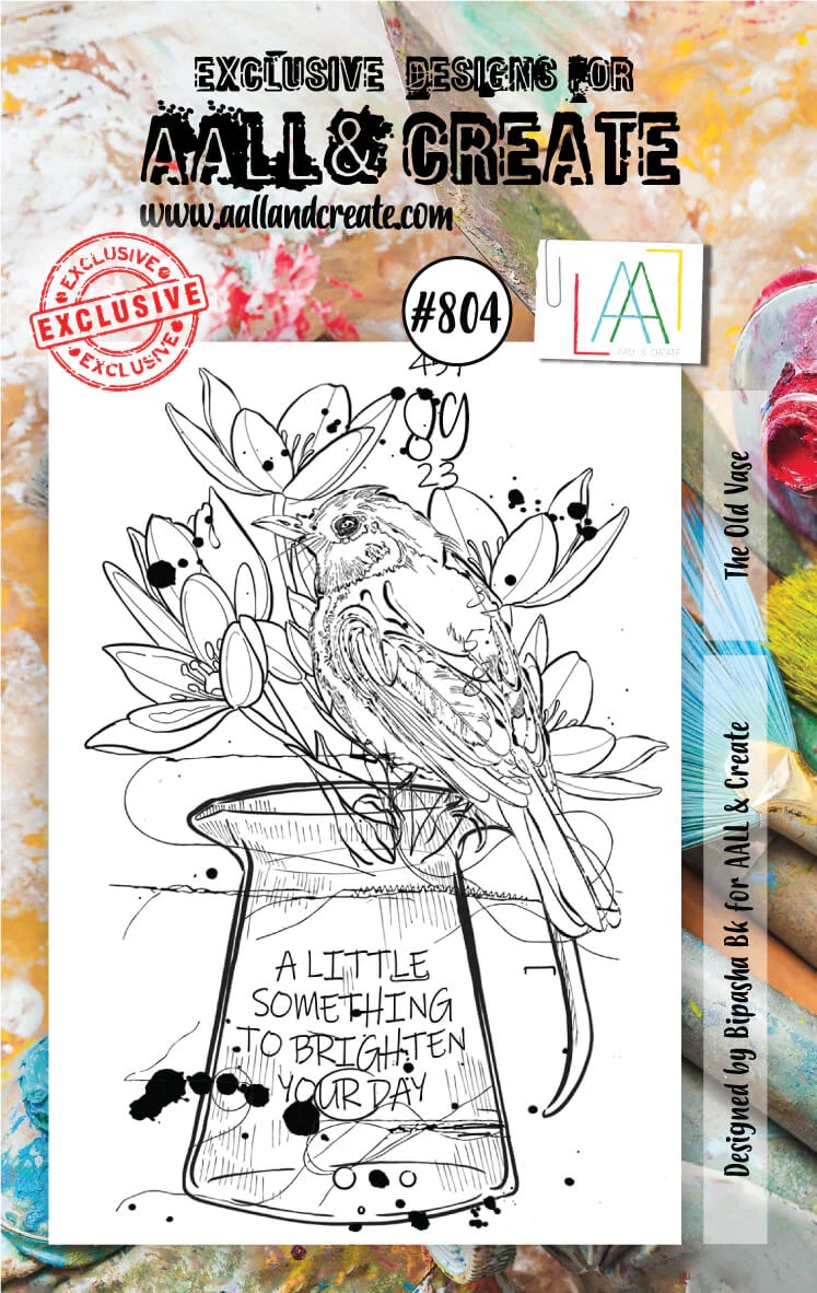 AAll&Create - A7 STAMP - The old Vase - #804