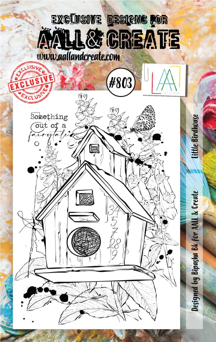 AAll&Create - A7 STAMP - Little Birdhouse - #803