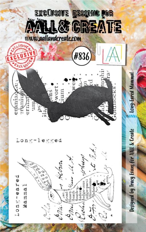 AAll&Create - A7 STAMP - Long-Eared Mammal - #836