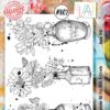 AAll&create - A6 STAMPS  - #802 - Vases Trio