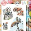 AAll&create - A6 STAMPS  - #798 - Mushroom Cottage