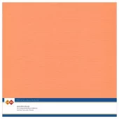 Linen Cardstock - Soft  Orange