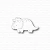 Gummiapan - Dino med horn