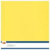 Linen Cardstock - Bright Yellow