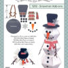 Karen Burniston Dies - Snowman add-ons - 1213