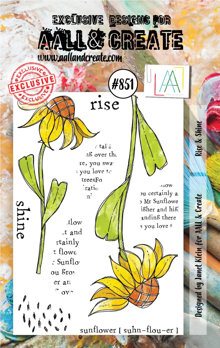 AAll&Create - A7 STAMP - Rise & Shine - #851