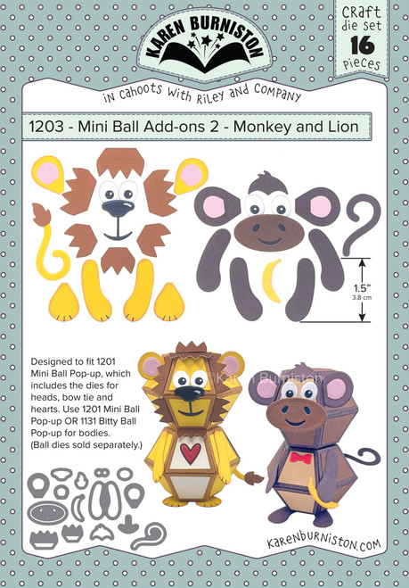 Karen Burniston Dies - Mini Ball Add-0ns 2 Monkey and Lion