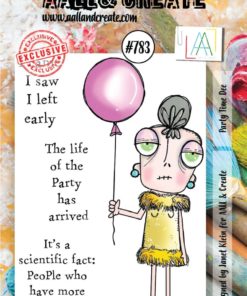 Aall&Create - #783 - A7 STAMP - Party time Dee