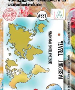 Aall & Create - Destinations Unknown #881 - A6 STAMPS