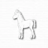 Gummiapan - Hest / Føll- Dies