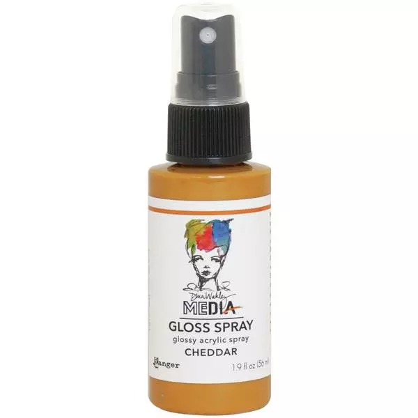 Dina Wakley Media - Gloss Spray - Ceddar