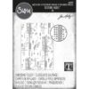 Sizzix -Tim Holtz - Embossing Folder - Multi-Level Dotted